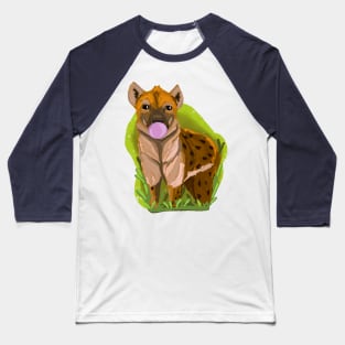 Hyena with bubble gum Baseball T-Shirt